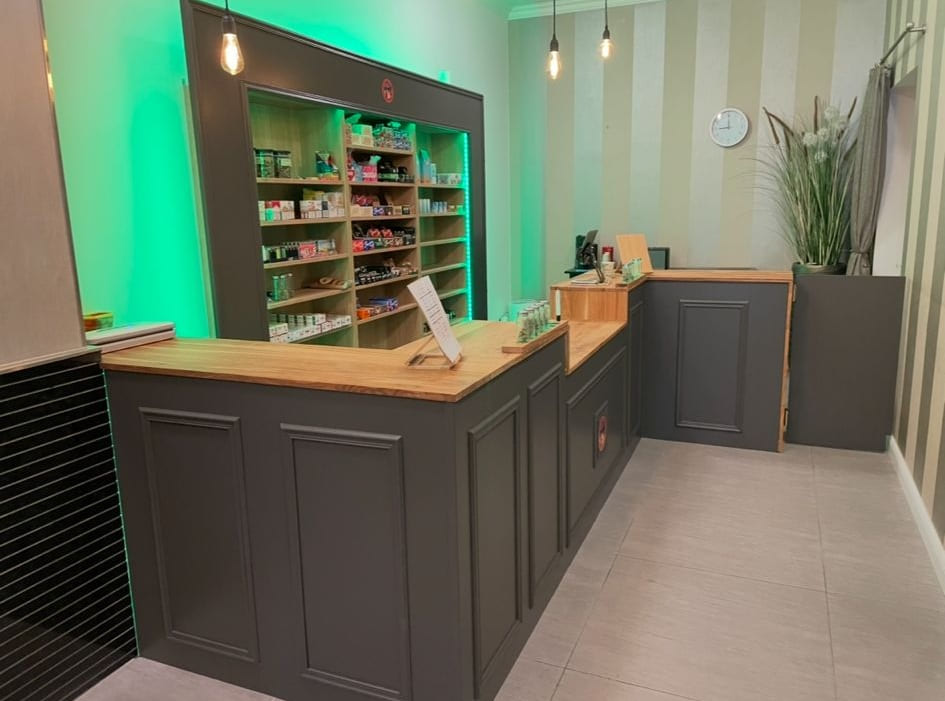 CBD Shop Theke